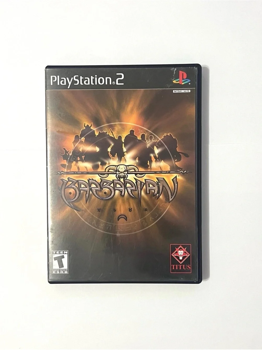 Barbarian (Sony PlayStation 2, 2002) Black Label Complete & Tested